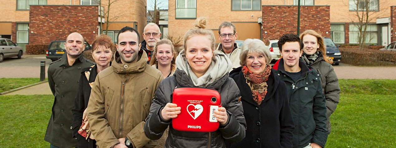 Crowdfund een AED in jouw buurt